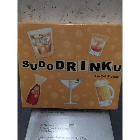 SUDODRINKU Drinking game