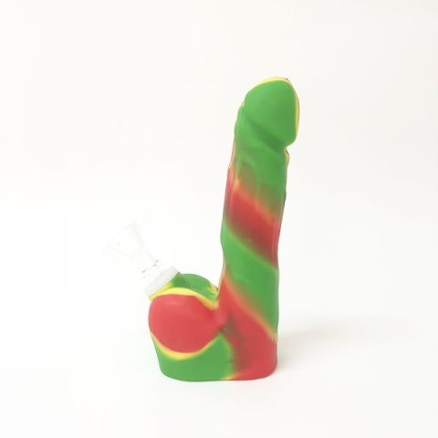Silicone Adult Toy Shape Silicone Bong 17cm