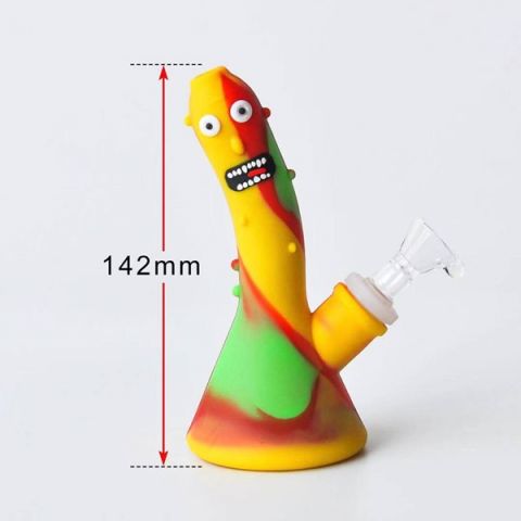 SMALL SILICONE BONG 14.2CM