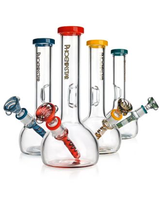 Phoenixstar Quartz Ice Beaker Glass Bong