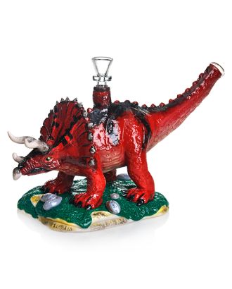 Triceratops 3D Glass Bong