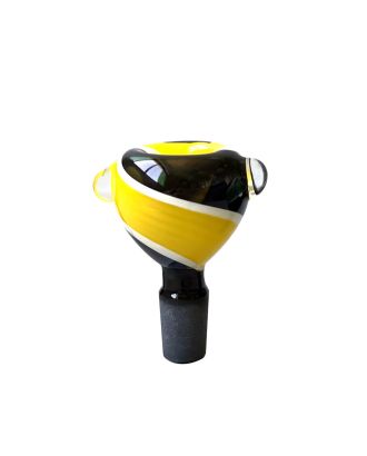OLS Full Glass Cone Snails Yellow & Black