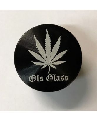 OLS Sharp stone CNC Metal Herbal Grinder 40mm 4P