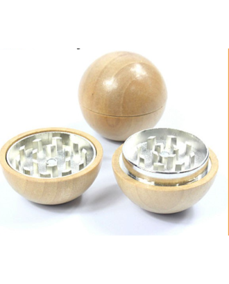 2 Parts Wood Herb Grinder 