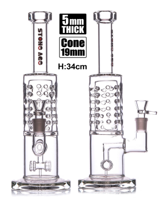 Stone Age Perc Clear 34cm