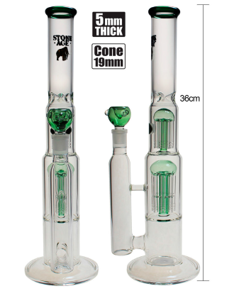 Stone Age withTwin Multi Prong Tar Catcher Green