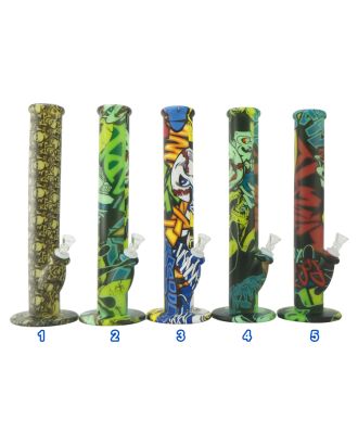 Luminous Pattern silicone bong