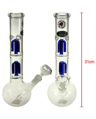 Stone Age With Dual Tar Catcher - Glass Bongs
