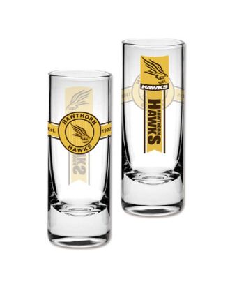 HAWTHORN HAWKS 2 Shots Glasses