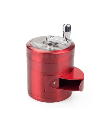 63mm four parts drawer zinc alloy grinder 