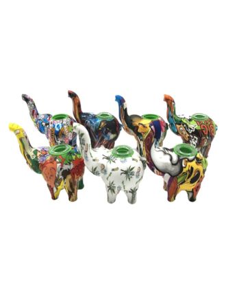 MINI ELEPHANT SILICONE BONG 11CM