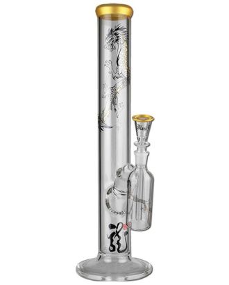 Black Leaf' 'Golden Dragon' 'GTI Series' Bong