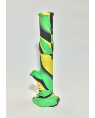 LARGE STRAIGHT SILICONE BONG