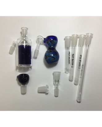 OLS GLASS STEM SET 18/9PCS