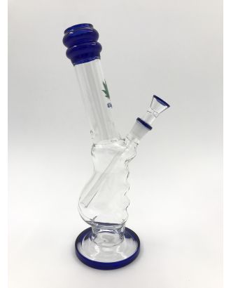 OLS FULL GLASS BONG HANDLE OF LIFE BL