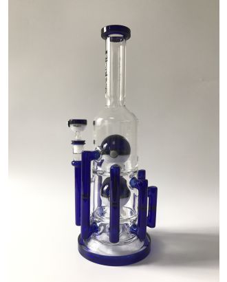 OLS FULL GLASS POKEMON PERCULATOR BONG