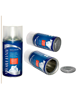Shaving Cream Can Safe 