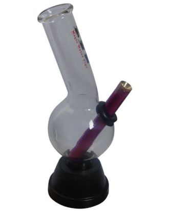 Glass bong Magic water pipe medium bubble