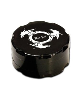 Black Leaf Dragon Wheel Aluminium Grinder