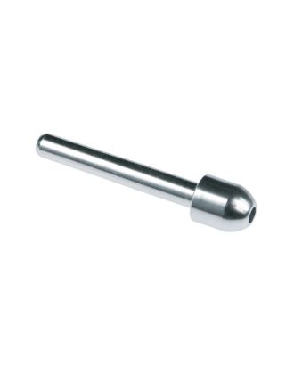 Aluminium Bulb End Snorter, Silver