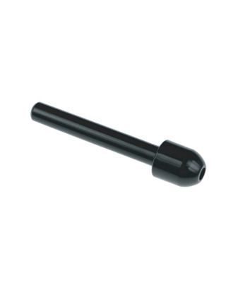 Aluminium Bulb End Snorter, Black