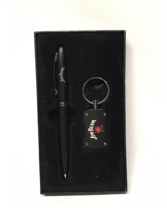 JIM Beam Pen and Keyring Set
