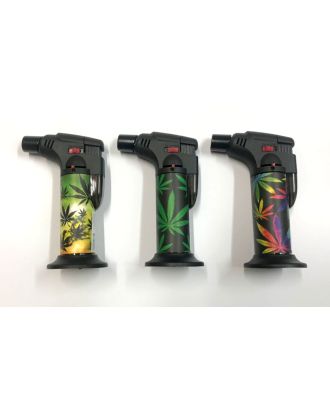 Leaf Stand Up Blowtorch Jet Lighter