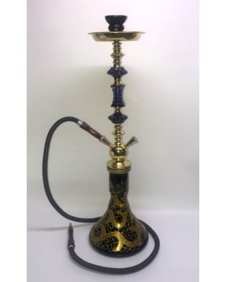 Hookah Black and Gold 69cm