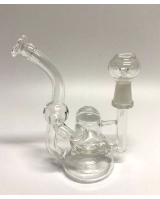 OLS FULL GLASS OIL PERCULATOR BONG